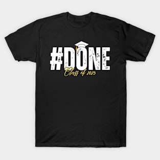 Class of 2025 Shirts, Graduation Gifts for Him Family Women T-Shirt